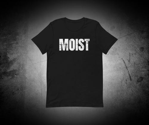 'MOIST' Light Cotton T-Shirt