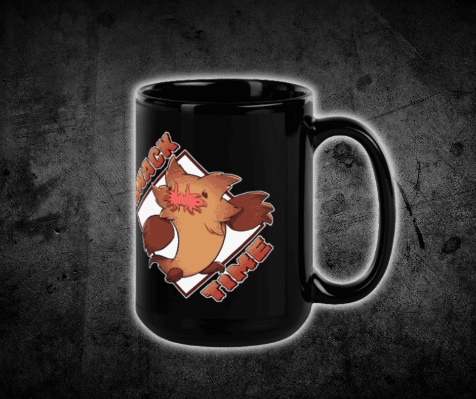 Fievil Black Glossy Mug