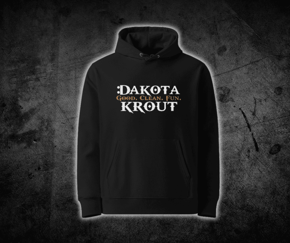 Dakota Krout : Good. Clean. Fun Black Unisex essential eco hoodie
