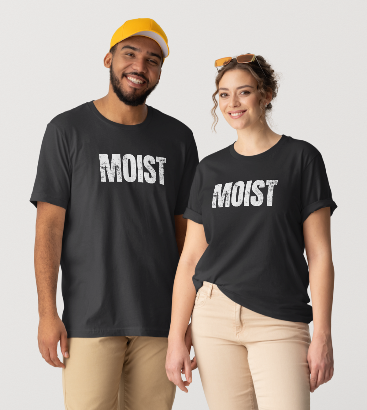 'MOIST' Light Cotton T-Shirt