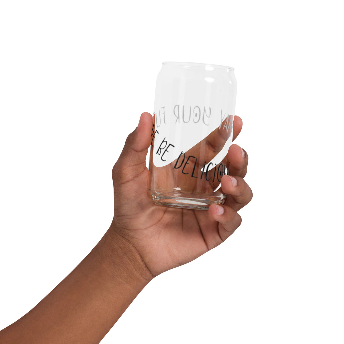 May Your Future Be Delicious glass
