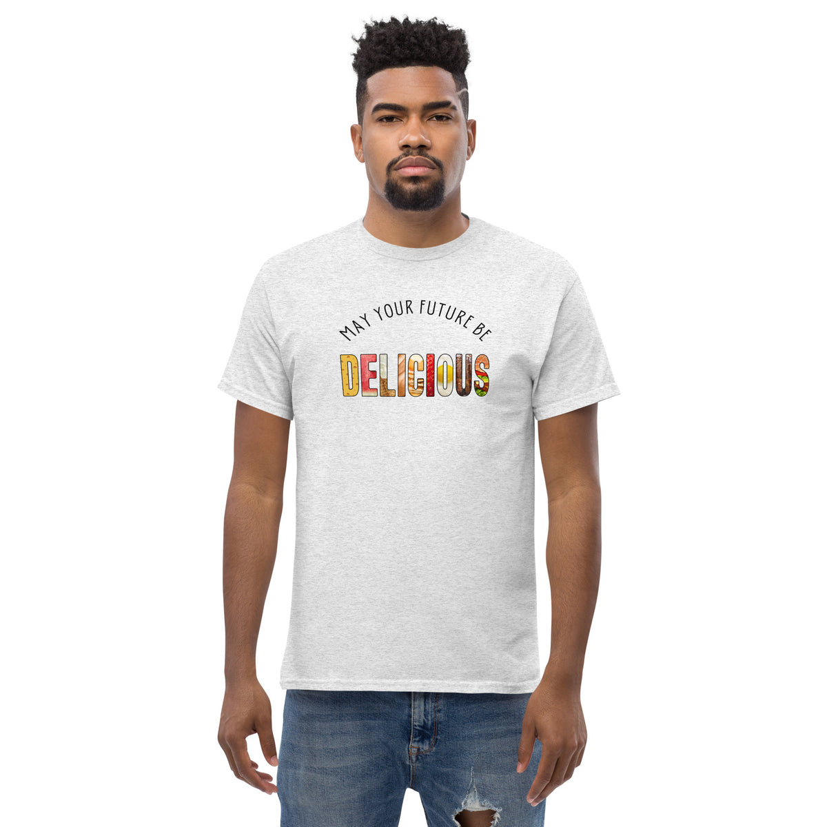 May Your Future Be Delicious Men's classic tee